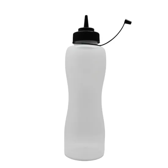 Competitive Disposable Condiment Container Non-Drip Plastic Squeeze Sauce Jar Ketchup Chili Honey Hot Sauce Packaging Bottle